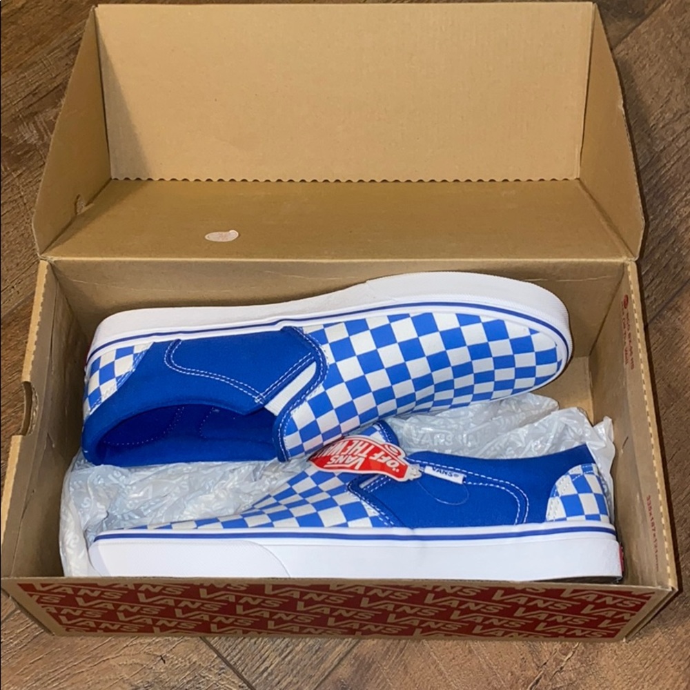 Checkered vans